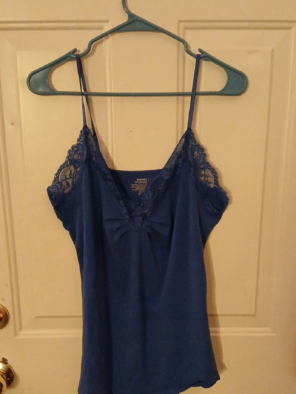 Old Navy Navy Lace Trim Camisole
